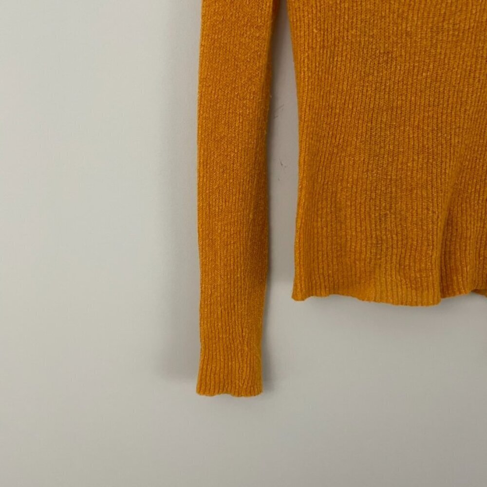 Free People Scoop Neck Lightweight Wool Blend Knit Sweater Size Small - Picture 5 of 6